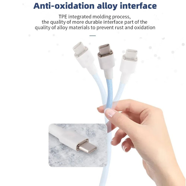 Mekaaninen näppäimistö, kierretty kaapeli USB -näppäimistön johto MULTICOLOR multicolor