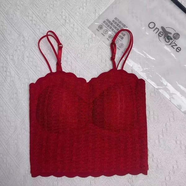 Crop Top -toppi, PUNAINEN Red