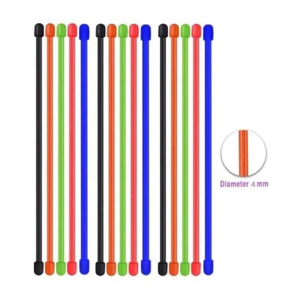 Gummi Twist Binder Silikone Binder ORANGE ORANGE orange