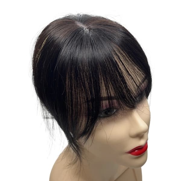 Falsk lugg 3D Fransk lugg BRUN brown