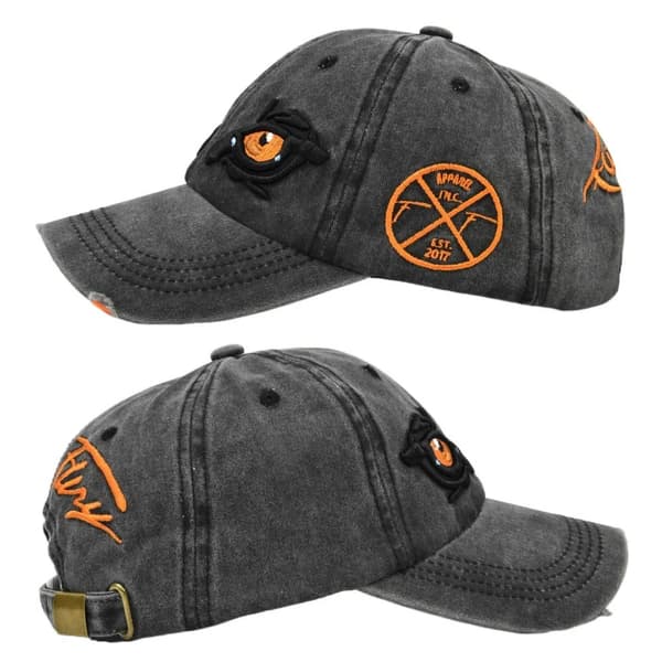 Broderte Baseballcapser for Kvinner og Menn, Snapback-lue, HVIT white