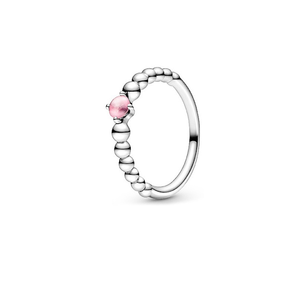 Perleringe Ædelstensring NR. 501 1 No. 501