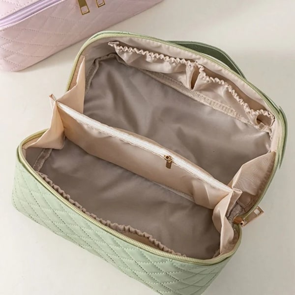 Kosmetisk taske Makeup Pouch LYS GRÅ light grey