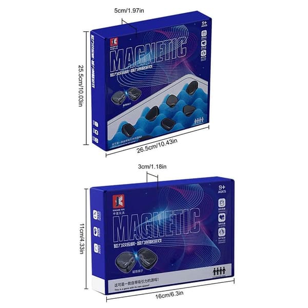 Magnetisk Sjakkspill Magnetisk Effekt Sjakk SET2 SET2
