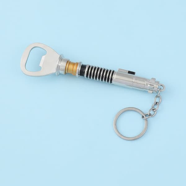 2 stk. flaskeåbner dåseåbner øloplukker Silver 2Pcs-2Pcs