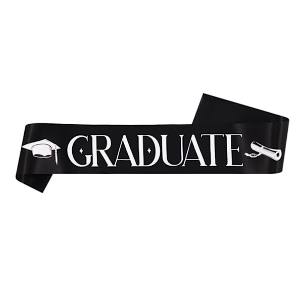 VALMISTUIN Sash Graduate Olkahihna MUSTA VALMISTUUN black GRADUATED-GRADUATED