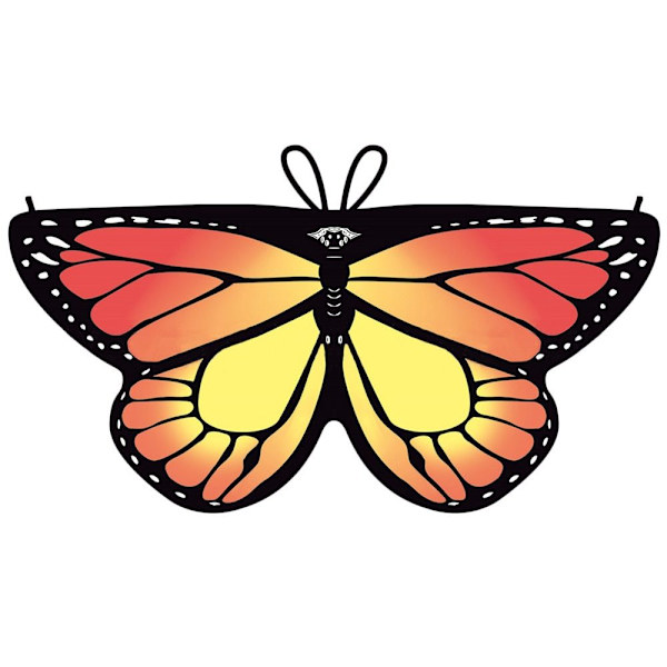 Butterfly Cape Butterfly Wings Sjal 02 02 02