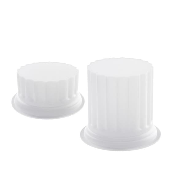3D Sylinder Lysform Kake Resin Form KORT KORT short