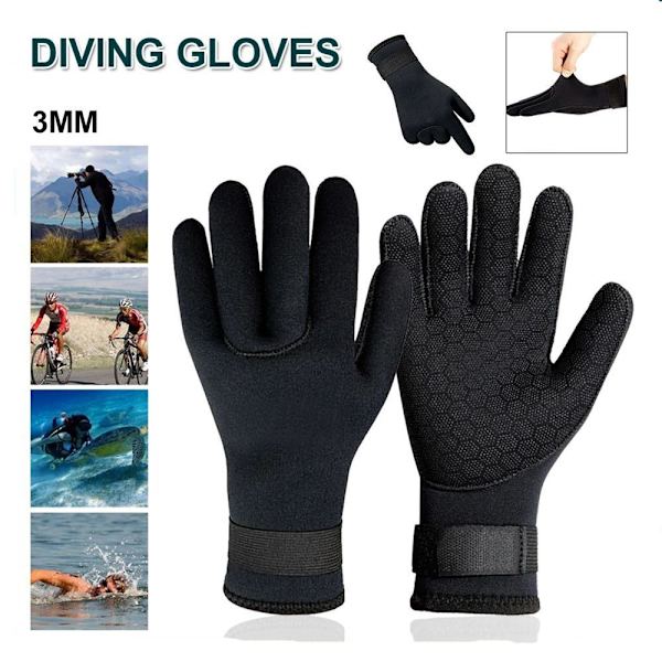 Sukellushanskat Surfing Wetsuit Gloves S S