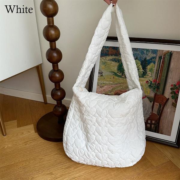 Axelväskor Messenger Bag VIT white
