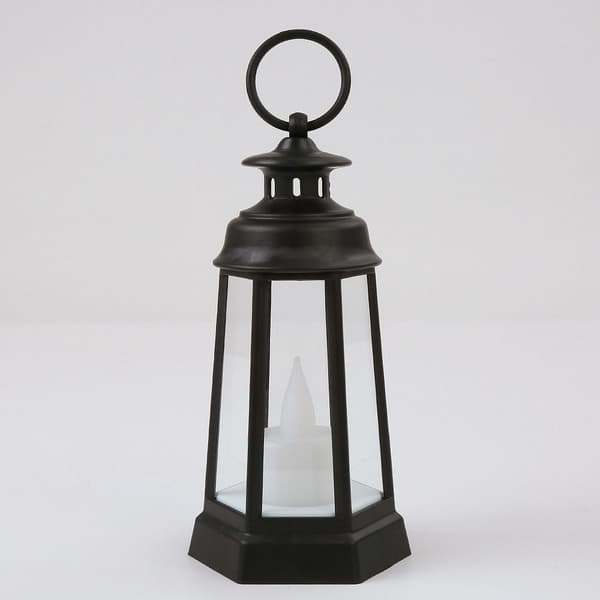 LED Lanterne Lys Lanterne SORT black