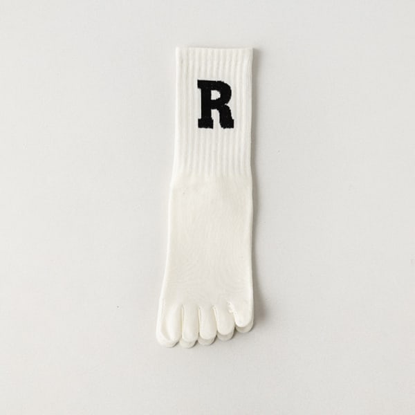Jooga Five Finger Socks Urheilusukat VALKOINEN White