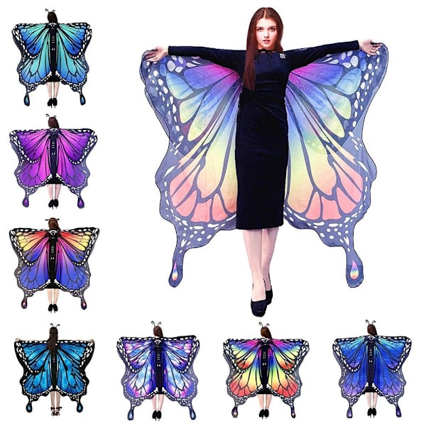 Butterfly Cape Butterfly Wings Sjal 02 02 02
