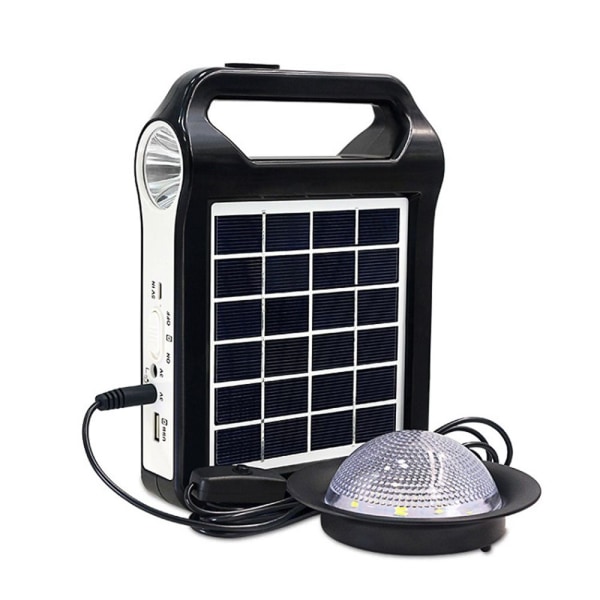 Power Station Solar Panel Generator Kit Solar lommelykt bc50 | Fyndiq