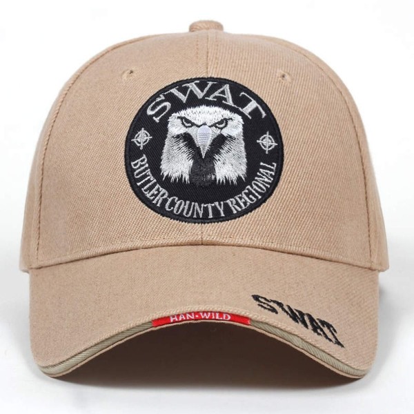 SWAT Broderi Baseball Kasketter Snapback Hatte CAMOUFLAGE camouflage