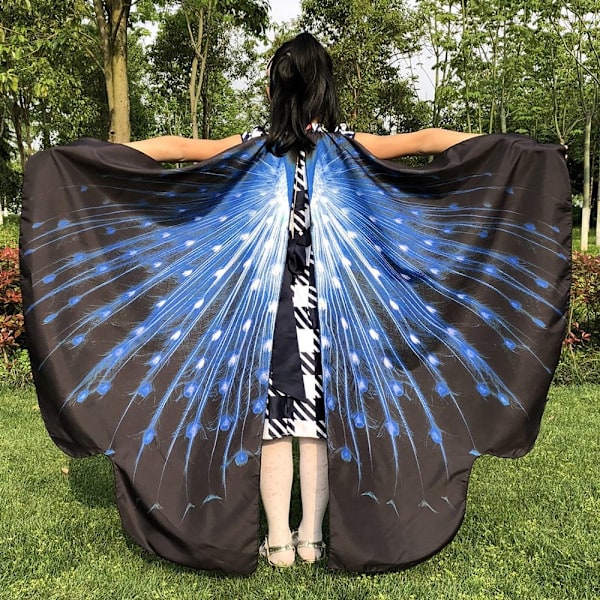 Butterfly Cape Butterfly Wings Sjal 07 07 07