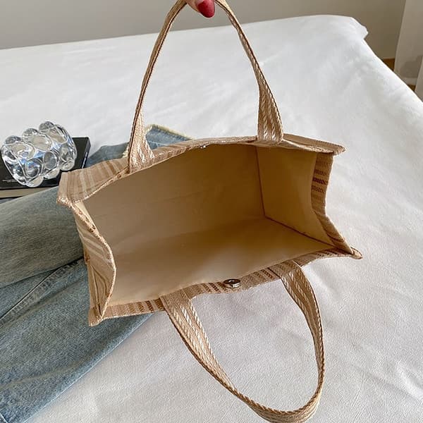 Skuldertaske Indkøbstaske SORT BLACK