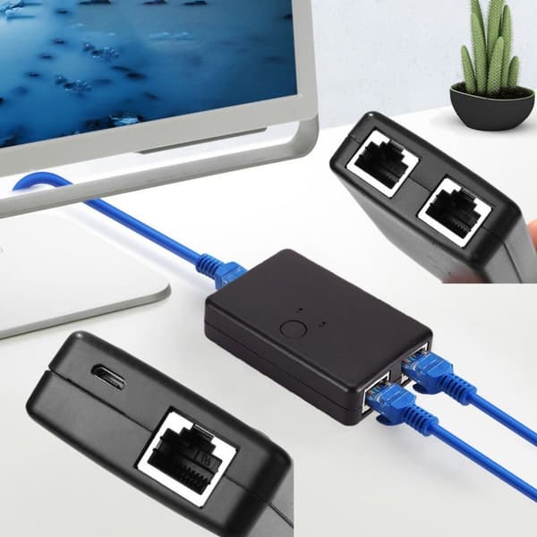 Nettverksbryterboksvelger Ethernet