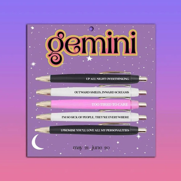 12 Constellation Pen Kuglepen GEMINI GEMINI Gemini