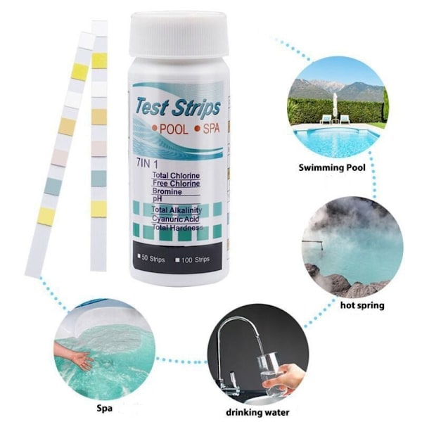 Akvarium Testremsor Vattenkvalitet Testremsa PH Testpapper