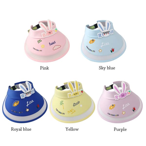 Barn Solhatt Panamalue ROSA Pink