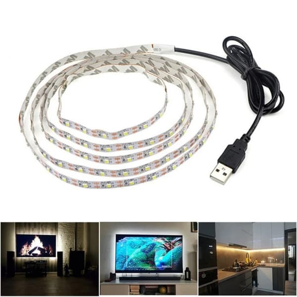 LED-slinga Belysningstejp VARMVIT EJ VATTENTÄT EJ Warm White Not Waterproof-Not Waterproof