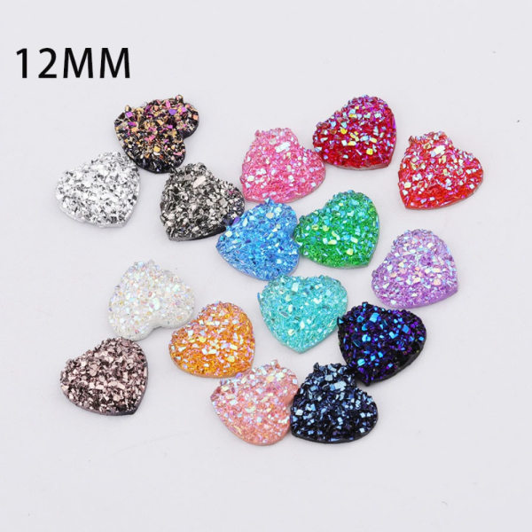 10 stk Glitter Rhinestone Resin Krystallsteiner 08 08 08