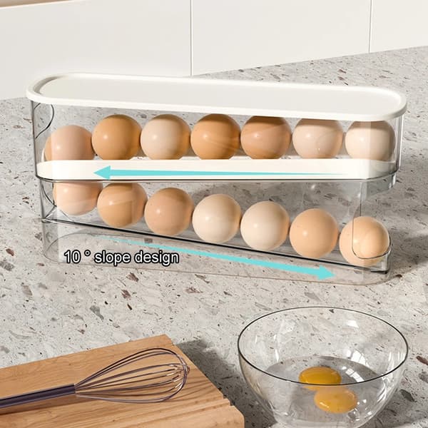 Egg Oppbevaringsboks Eggholder Egg Oppbevaringsstativ