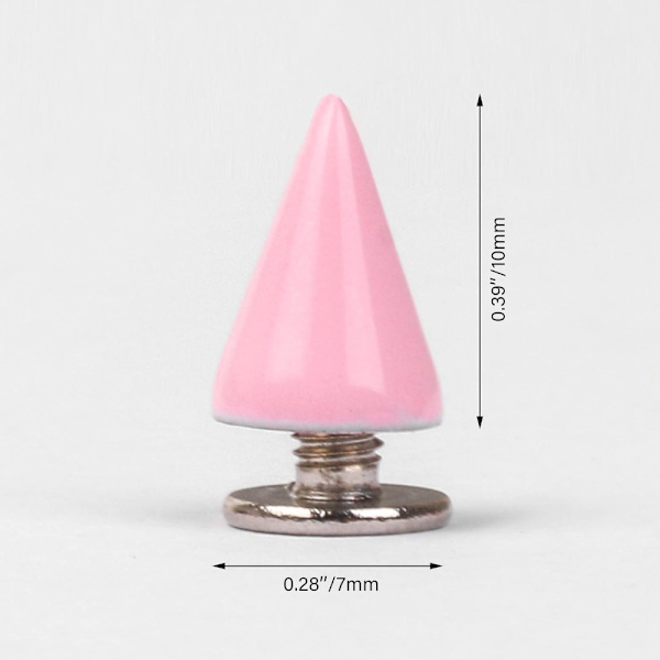 Punk Nitar Cone Skruv Spikes Dubbar