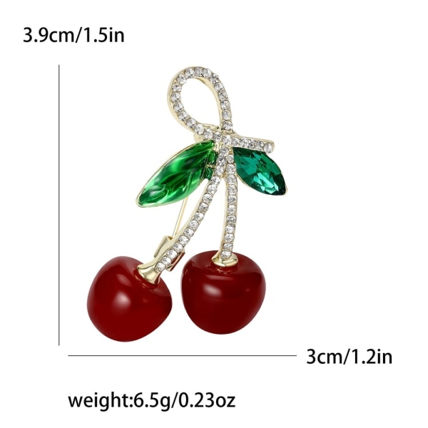 Pinssit Cherry Rintaneulat Rintaneulat Pins Gifts