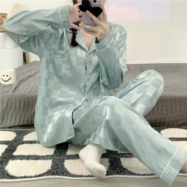 Ice Silk Kotivaatteet Pyjama- set PINK L pink L