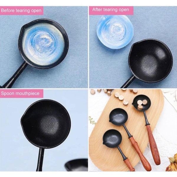 Tätningsvaxsked Non-Stick skedar C C C