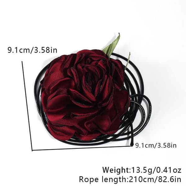 Blomster Choker Halskæde 2 2 2