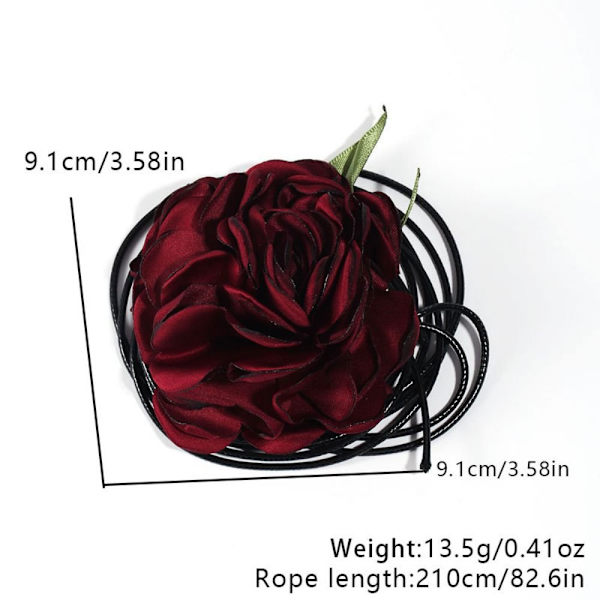 Flower Choker Choker -kaulakoru 2 2 2