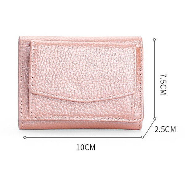 Kreditkortholder Trifold Wallet SORT black