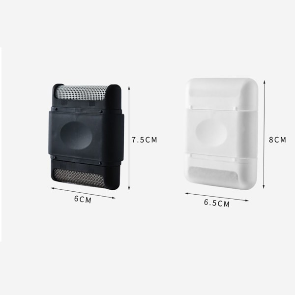 Fnugfjernerruller Hårkugletrimmer SORT ENKELT HOVED ENKELT black single head-single head