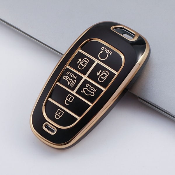 Case Cover CASE - 7KNAPPAR SVART - 7KNAPPAR Black - 7Button