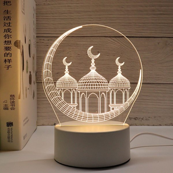 Akryl nattljus 3D LED-ljus M M M