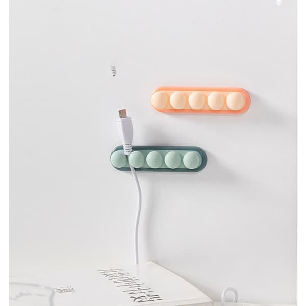 Silikone Kabelopruller USB Ledningsorganisator 1 1 1