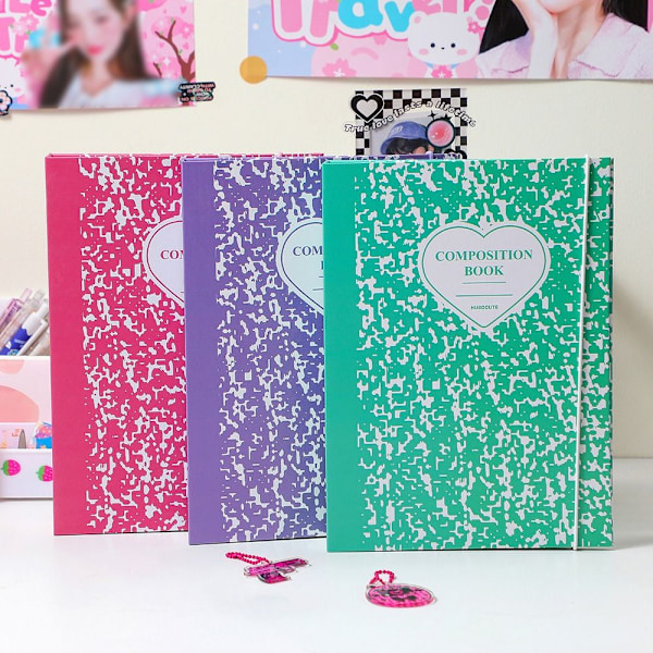 A5 Binder Bog Foto Album SORT SORT Black