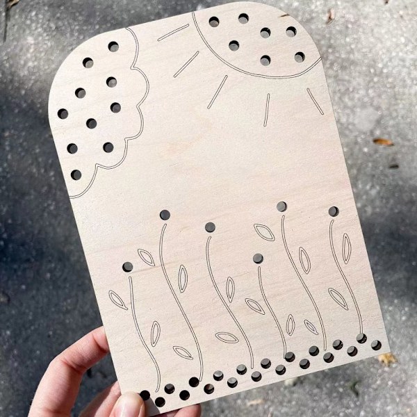 Flower Leaf Collector Boards Træsamlerplade C C C