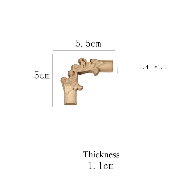 Treskårne håndverk Trefigurer Håndverk 7X10X1.1CM 7x10x1.1cm