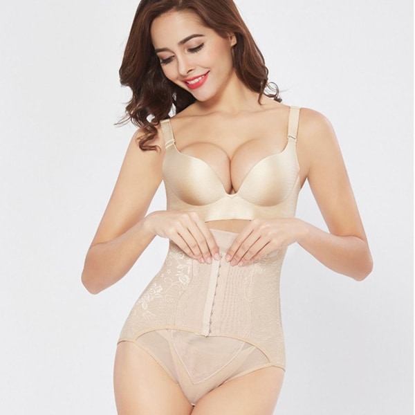 Body Shaping Lyhyet Housut Hip Lift Korsetti Housut BEIGE XL beige XL