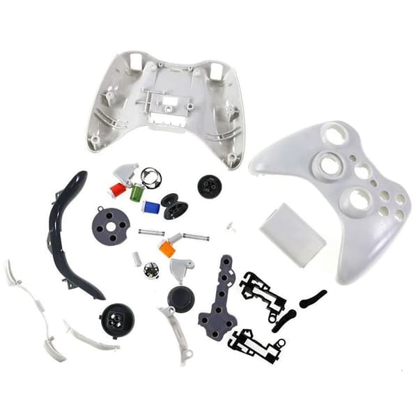 Trådløs Controller Etui Gamepad Hus Skal HVID white