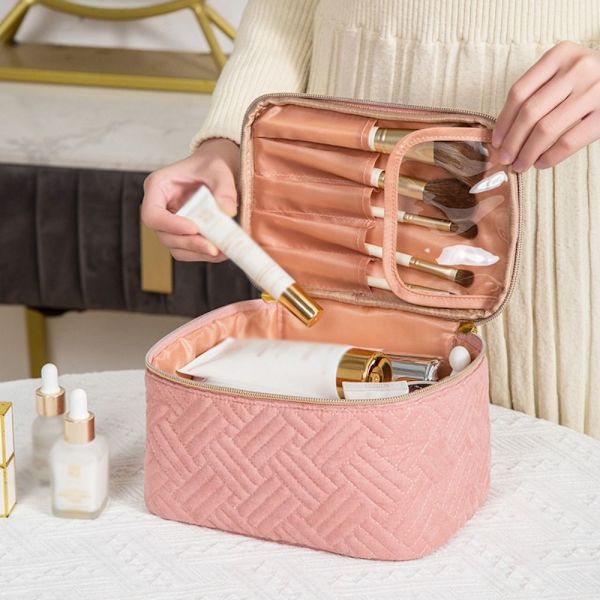 Makeup Taske Kosmetisk Taske SORT black