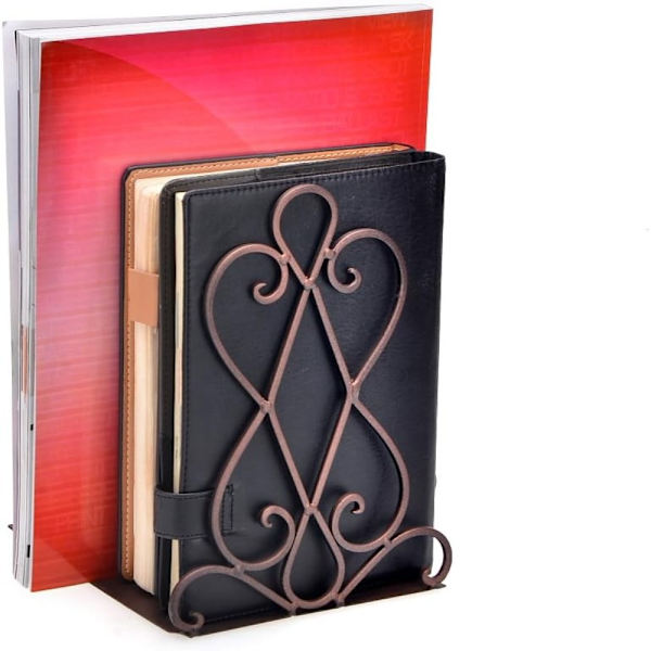Retro Design Art kirjahylly Metallikirjahylly Desktop Decoration