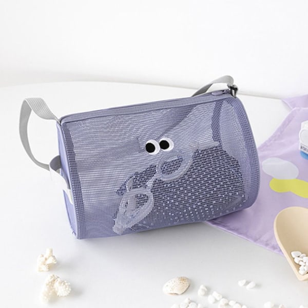 Beach Mesh Bag Toalettveske LILLA purple