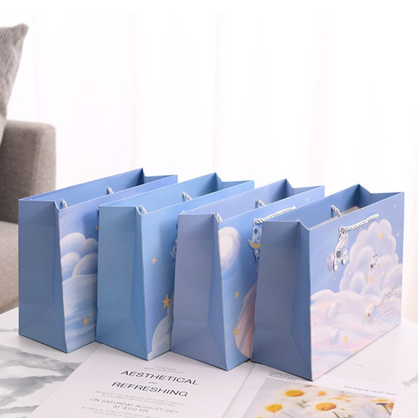 Handhållen papperspåse Shoppingpåse 1-M 1-M 1-M