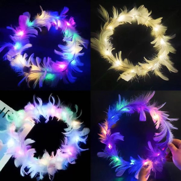 Hehkuva LED-seppele valaiseva otsapanta C C C