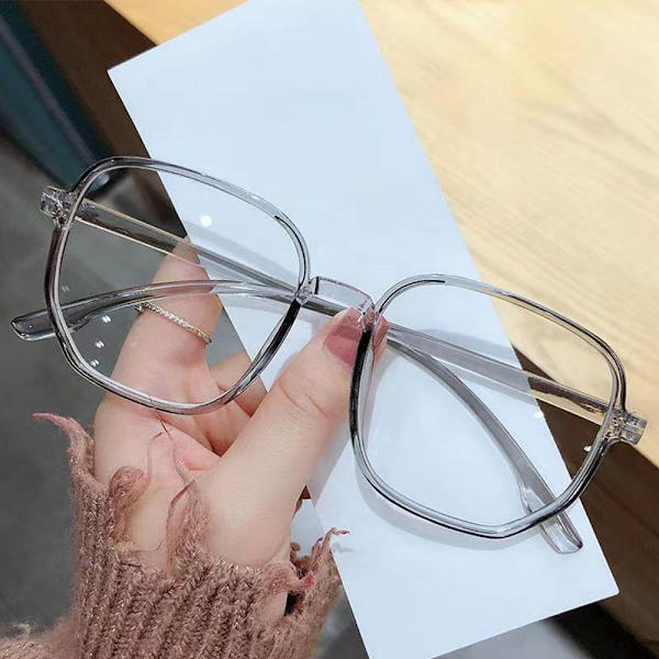 Anti-Blue Light Glasses Neliömäiset silmälasit HARMAAT Grey
